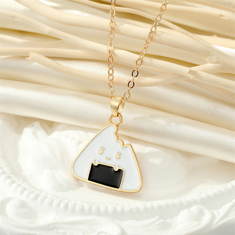 Trendy Cute Cartoon Animal Pendant Necklace - Bear, Frog, Rabbit Collarbone Chain