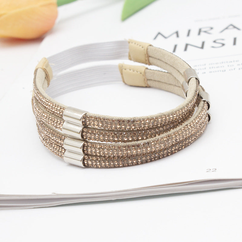 Stainless Steel Heart Magnet Bracelet & Adjustable Shoe Strap Heel Grip
