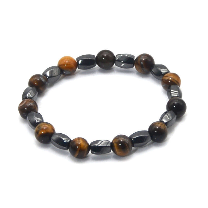 Fashion Natural Stone & Agate Beaded Energy Bracelet