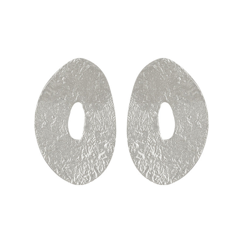 Elegant Irregular Gold Plated Alloy Drop Earrings