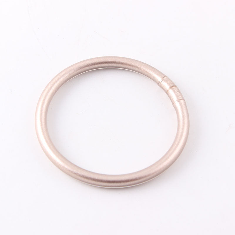Classic Style Matte Silicone Women's Bangle Bracelet