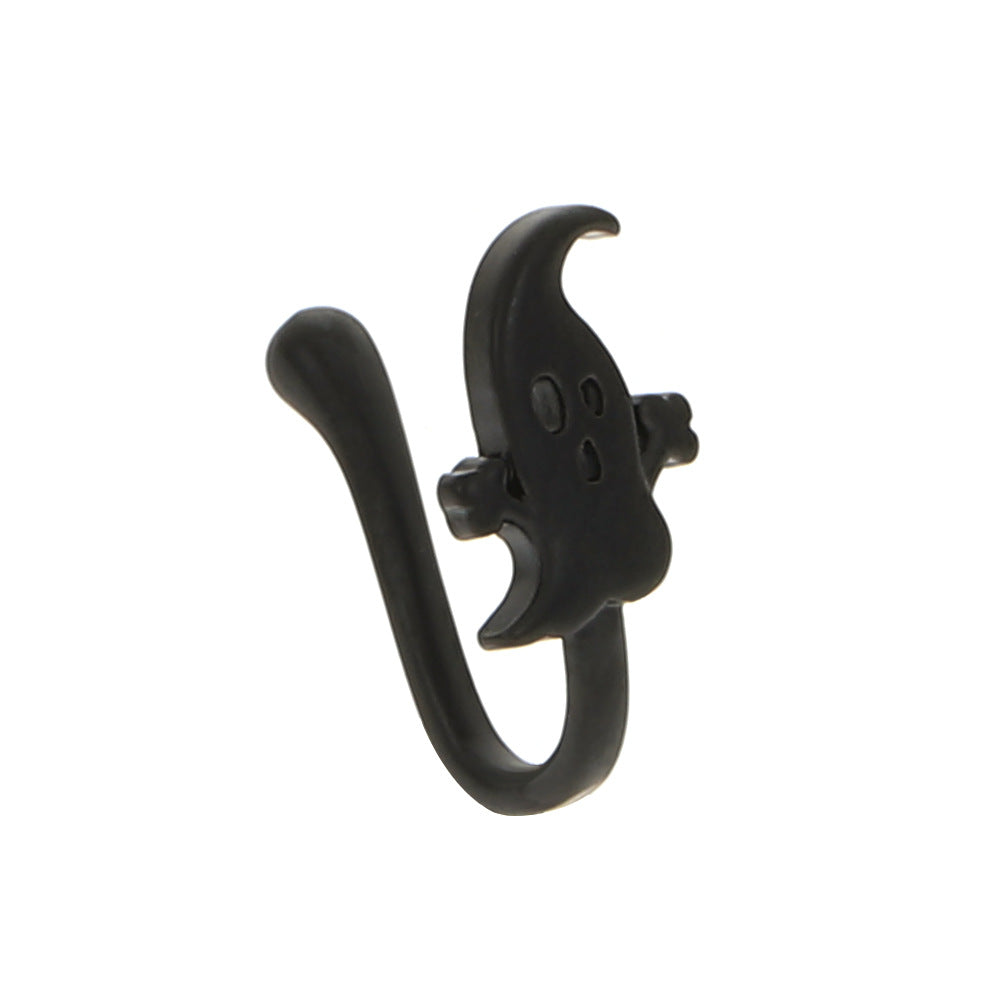 Adjustable Retro Copper Zircon U-Shaped Nose Clip Piercing Jewelry