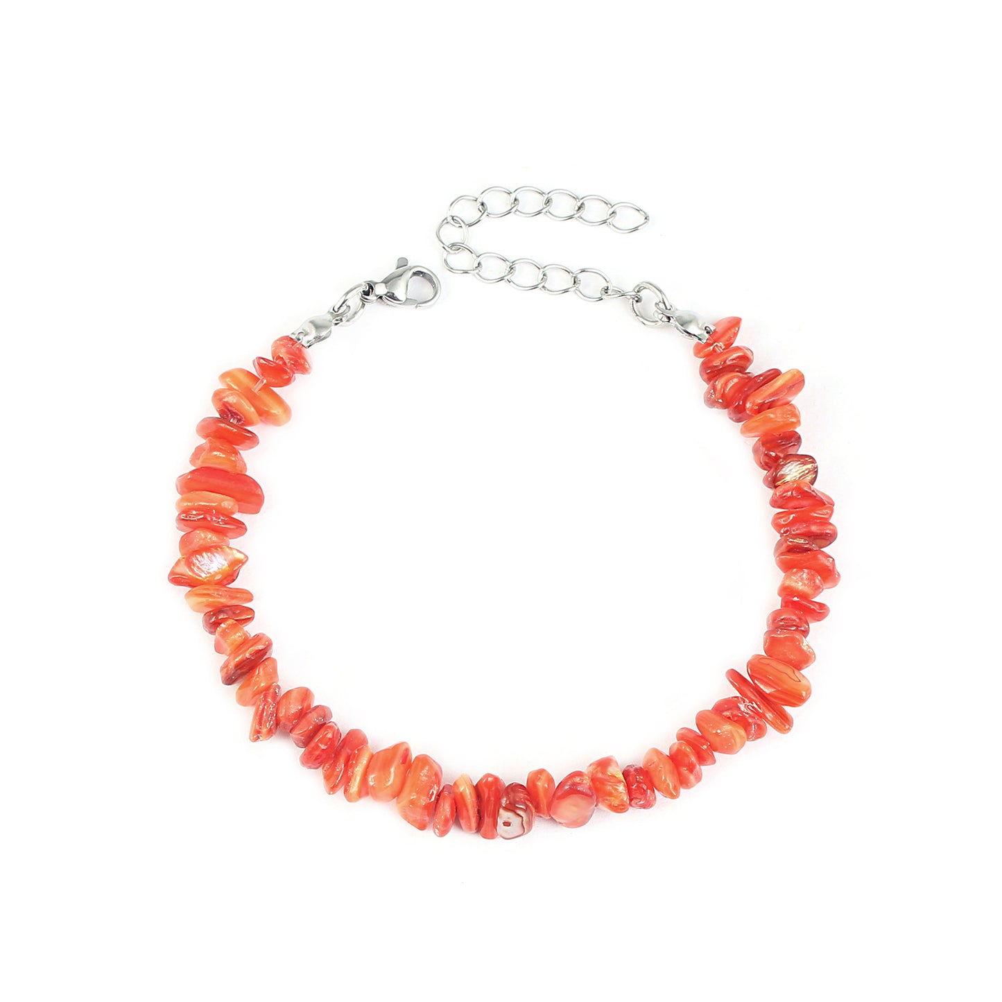 Colorful Geometric Shell Handmade Beaded Bracelets for Women