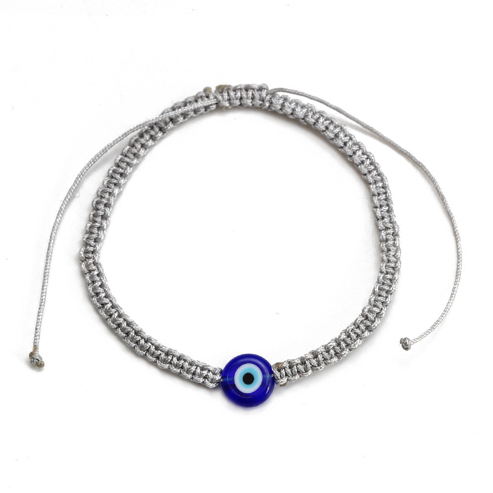 Fashion Evil Eye Braided Unisex Bracelet