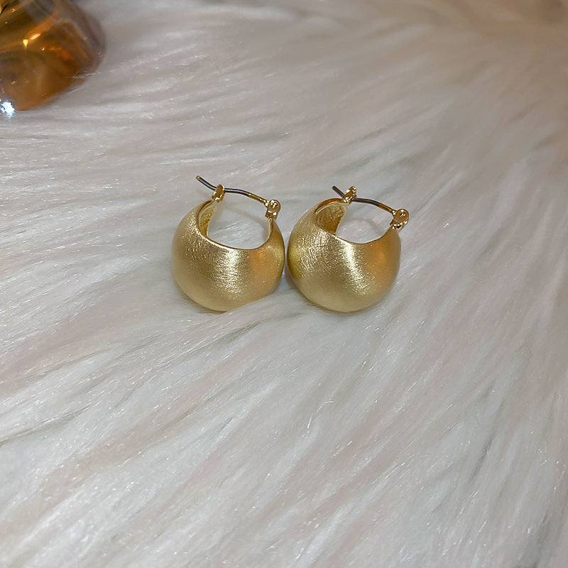 Elegant Geometric Heart Metal Plated Women's Earrings