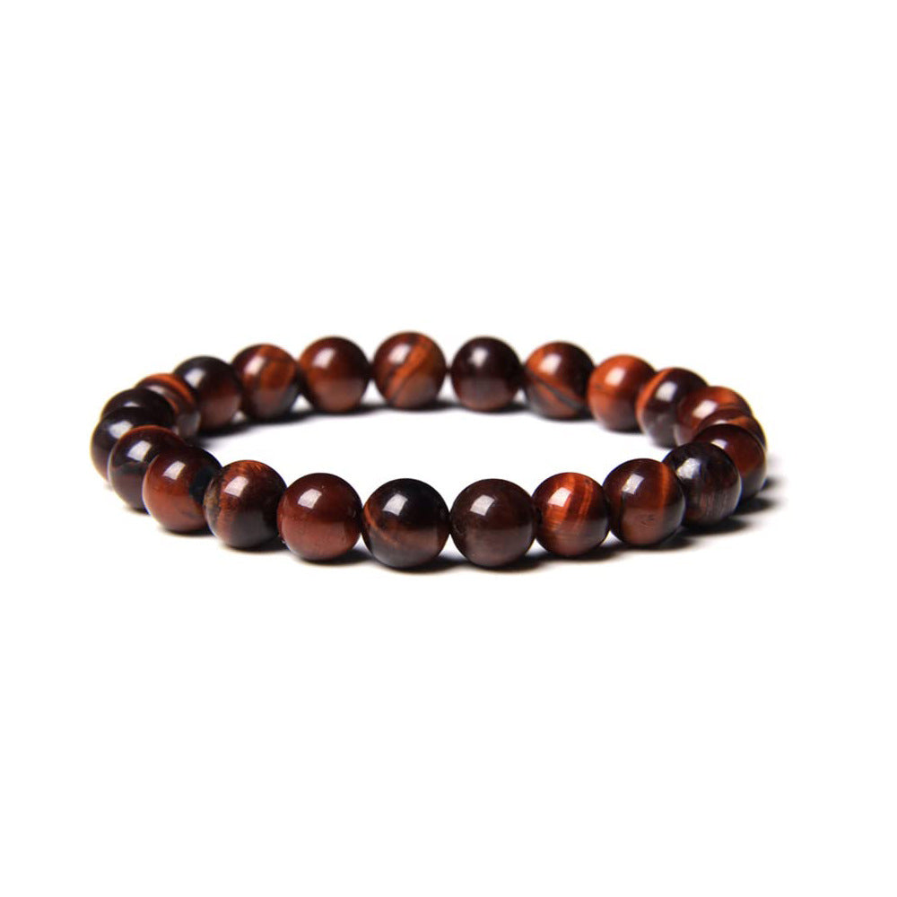 Retro Geometric Agate Gemstone Beaded Unisex Bracelet