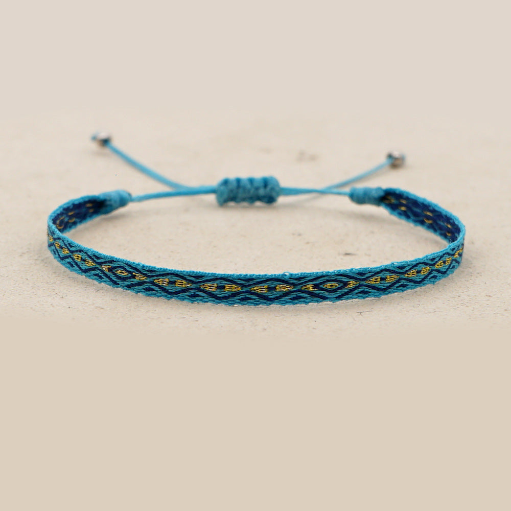 Bohemian Retro Ethnic Style Handmade Friendship Bracelet
