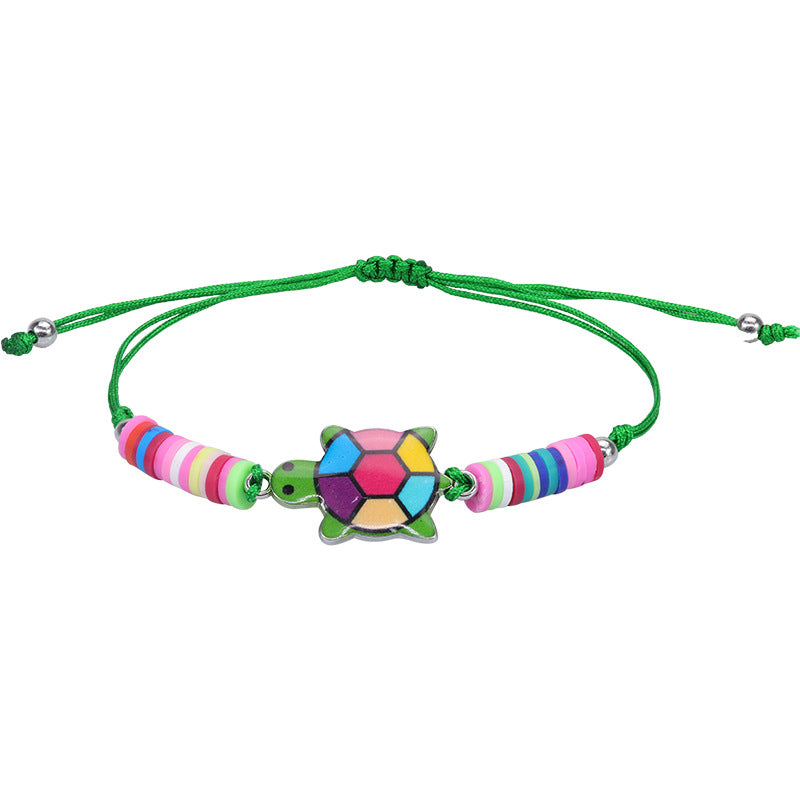 Colorful Heart & Butterfly Alloy Kids' Bracelet - Party Favor Accessory