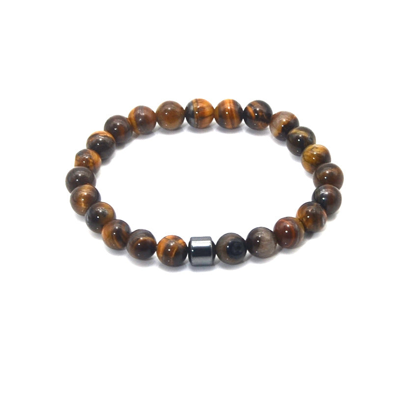 Fashion Natural Stone & Agate Beaded Energy Bracelet