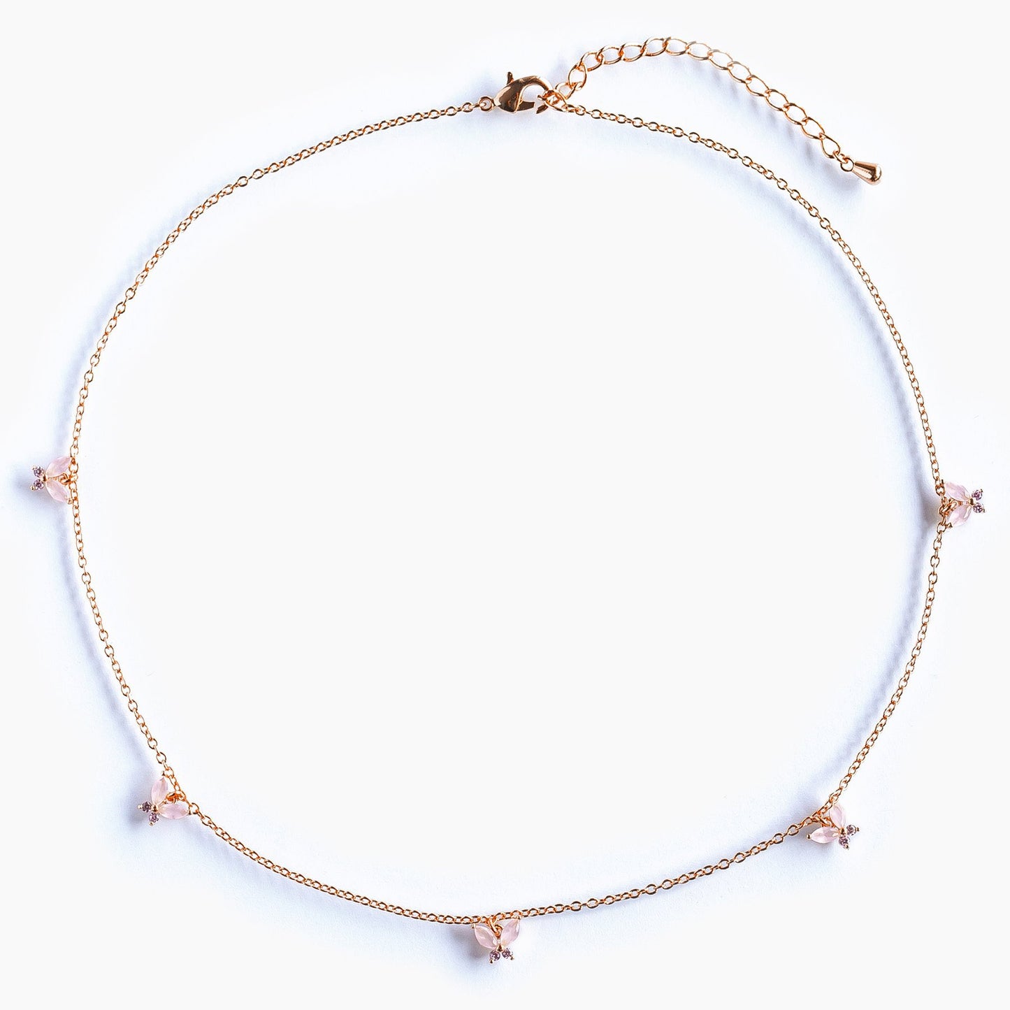 18K Gold Plated Butterfly Clavicle Chain Necklace