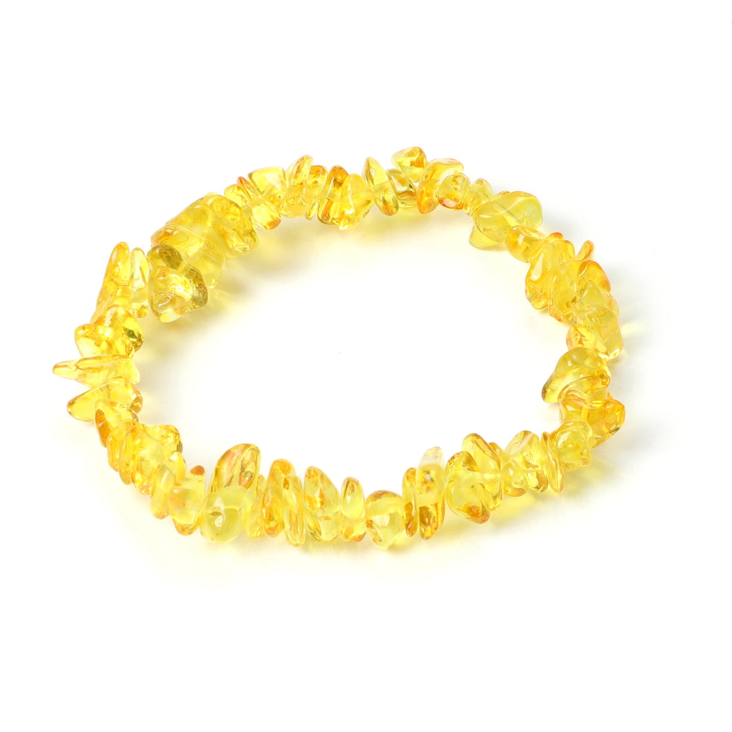 Irregular Stone Beaded Bracelet with Multicolor Natural Crystal Beads