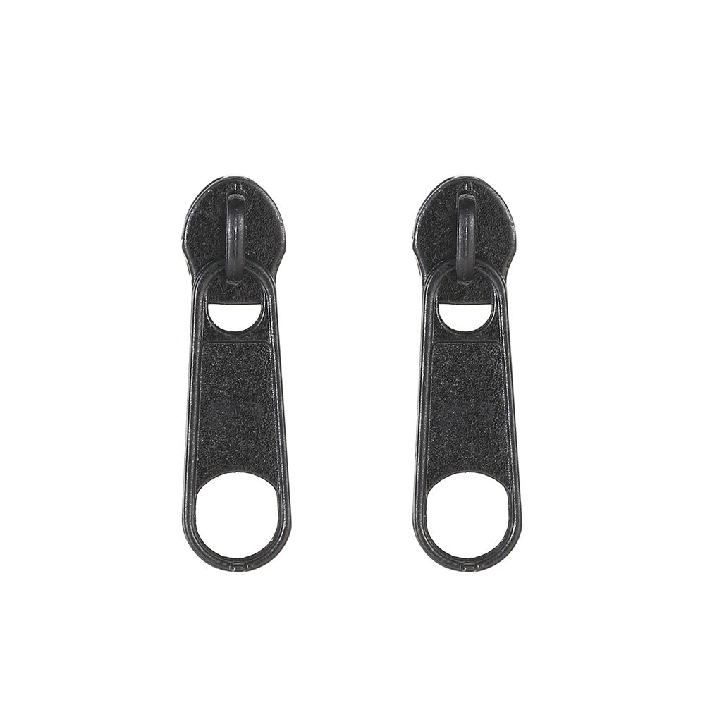Fashion Candy Color Zipper Buckle Earrings - Trendy Creative Street Style Jewelry