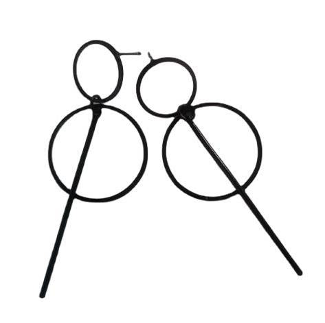 Creative Geometric Long Drop Earrings for Women