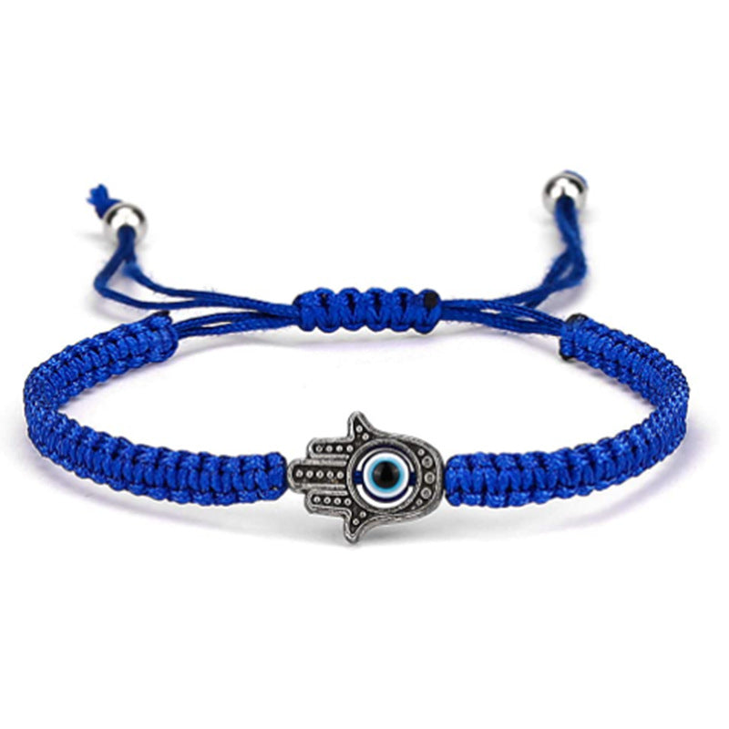 Fashion Evil Eye Braided Bracelet with Colorful Handcrafted Design