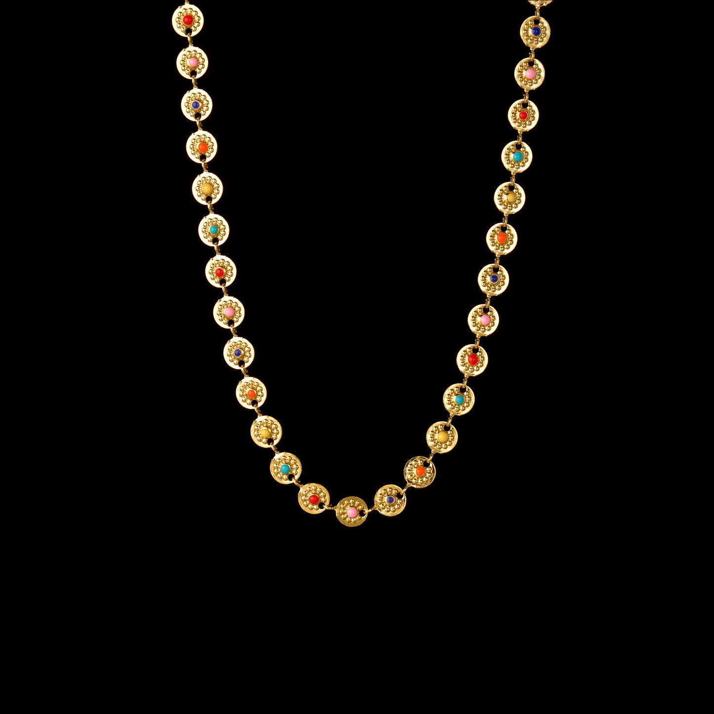 Geometric Heart Pendant Stainless Steel Necklace for Women