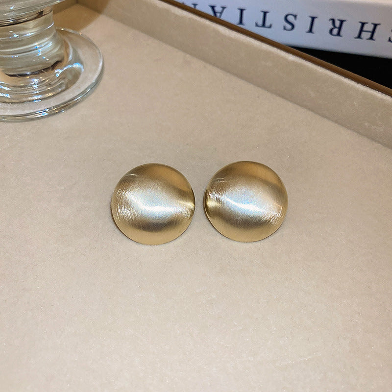 Elegant Geometric Heart Metal Plated Women's Earrings