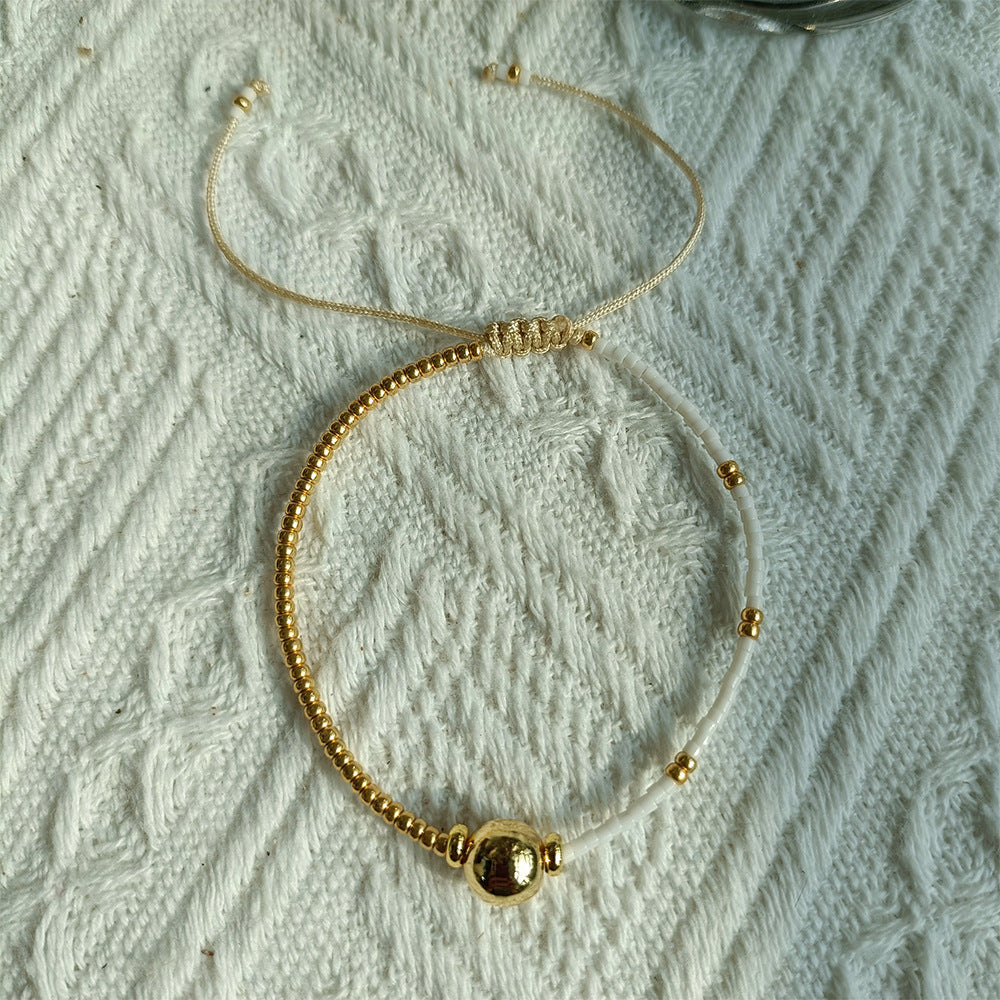 Fashion Star Moon Heart Pearl Rhinestone Bracelet