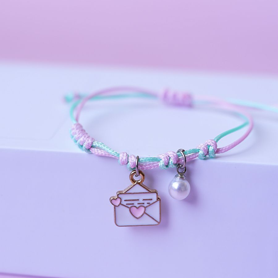Cute Cartoon Rabbit Carrot Alloy Beaded Friendship Bracelets for Women