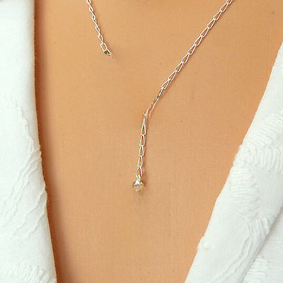 Simple Style Alloy Plated Cross and Number 8 Pendant Women's Necklace