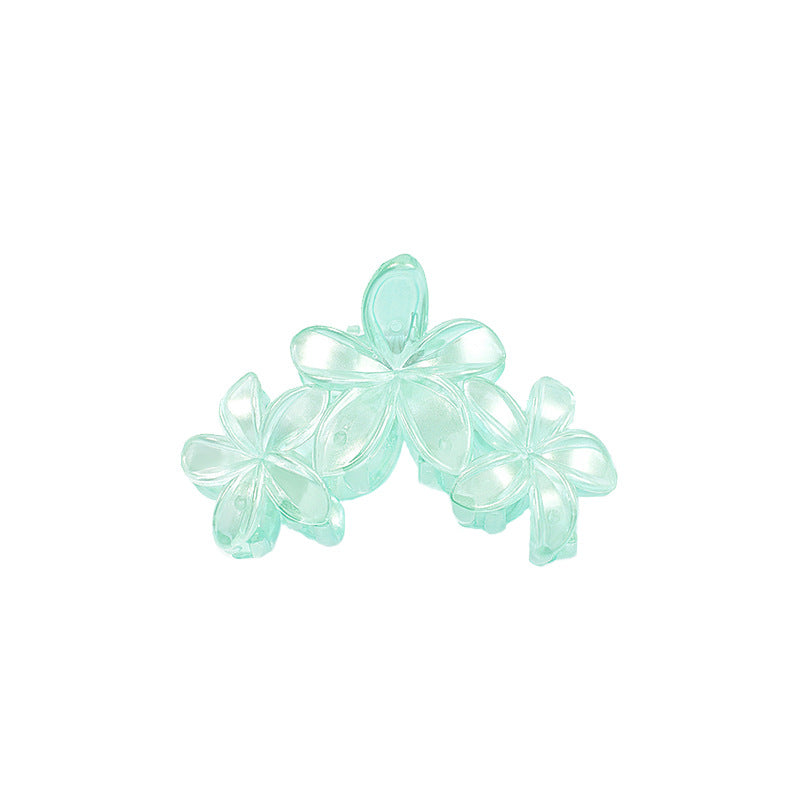 Women's Floral Stoving Varnish Hair Claw Clip - Three-Dimensional Forest Design Hair Accessory