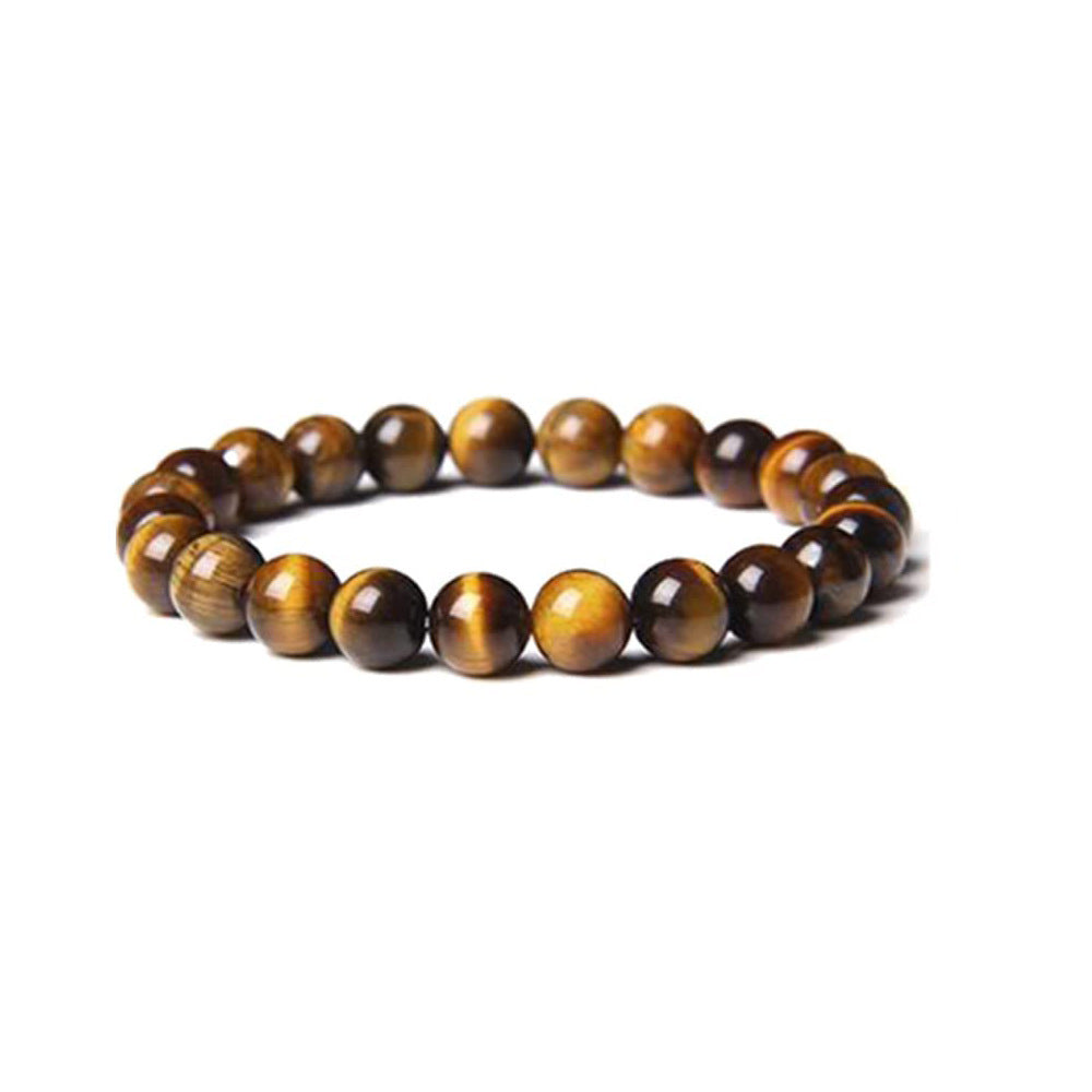 Retro Geometric Agate Gemstone Beaded Unisex Bracelet