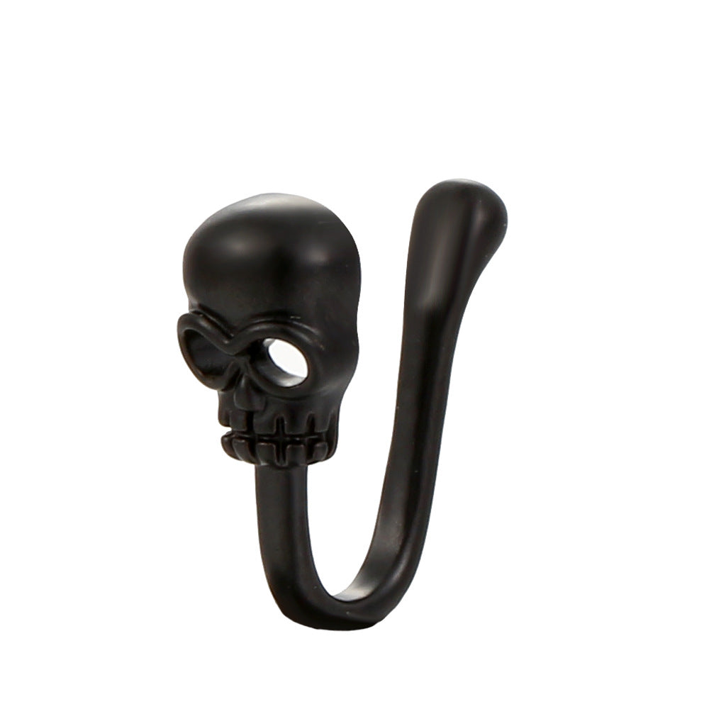 U-Shaped Animal Design Copper Inlaid Zircon Nose Cuff Jewelry