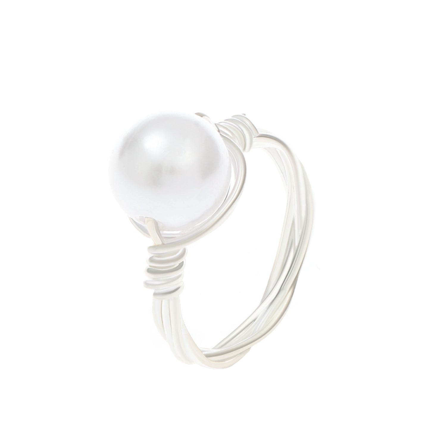 Vintage Style 14K Gold Plated Copper Ring with Natural Stone Beads