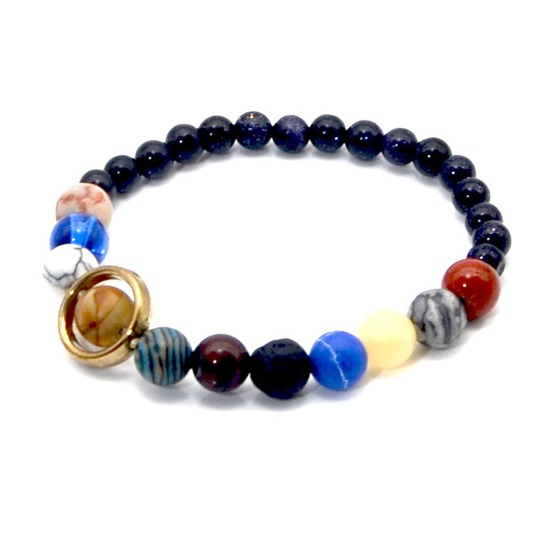 Fashion Natural Stone & Agate Beaded Energy Bracelet