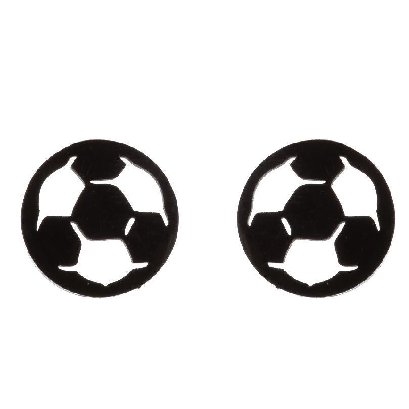 1 Pair Geometric Letter Stainless Steel Earrings