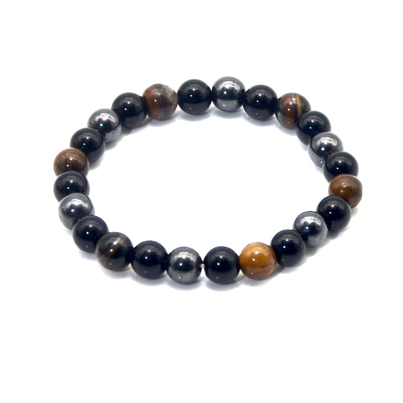 Fashion Natural Stone & Agate Beaded Energy Bracelet