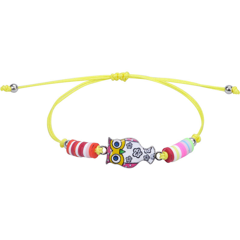 Colorful Heart & Butterfly Alloy Kids' Bracelet - Party Favor Accessory