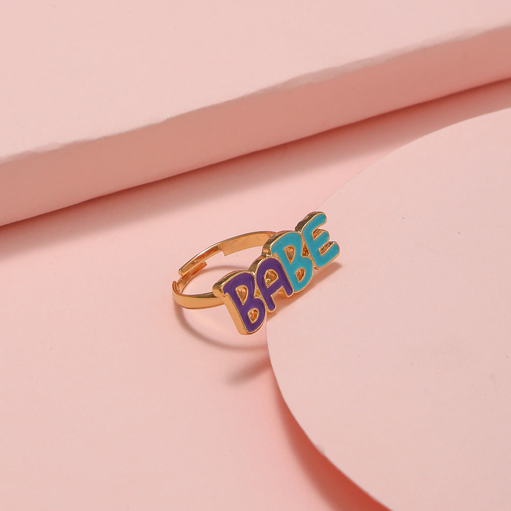 Cute Cartoon Adjustable Kid's Rings - Panda, Unicorn, Dinosaur, Owl, Ice Cream Designs
