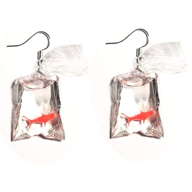 Fruit Bear Butterfly Resin Patchwork Women's Drop Earrings