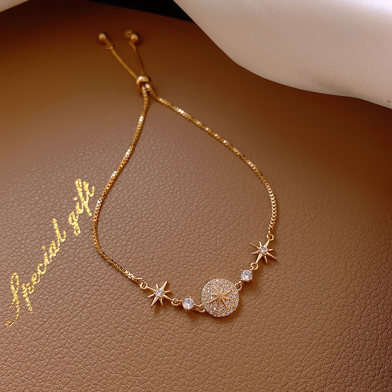 Sweetheart Alloy Pearl Rhinestone Bracelet for Women - Elegant Heart Design