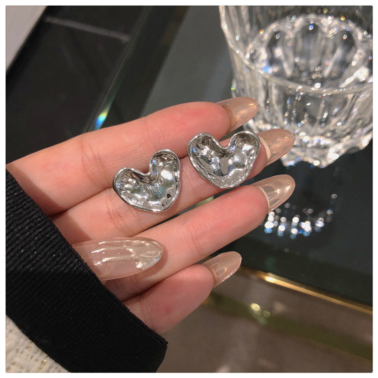 Elegant Bow Knot Shell & Rhinestone Flower Butterfly Women's Earrings - 1 Pair