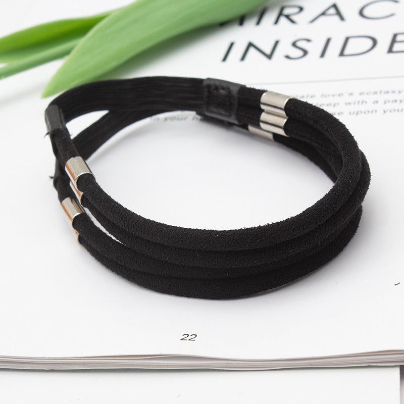 Stainless Steel Heart Magnet Bracelet & Adjustable Shoe Strap Heel Grip