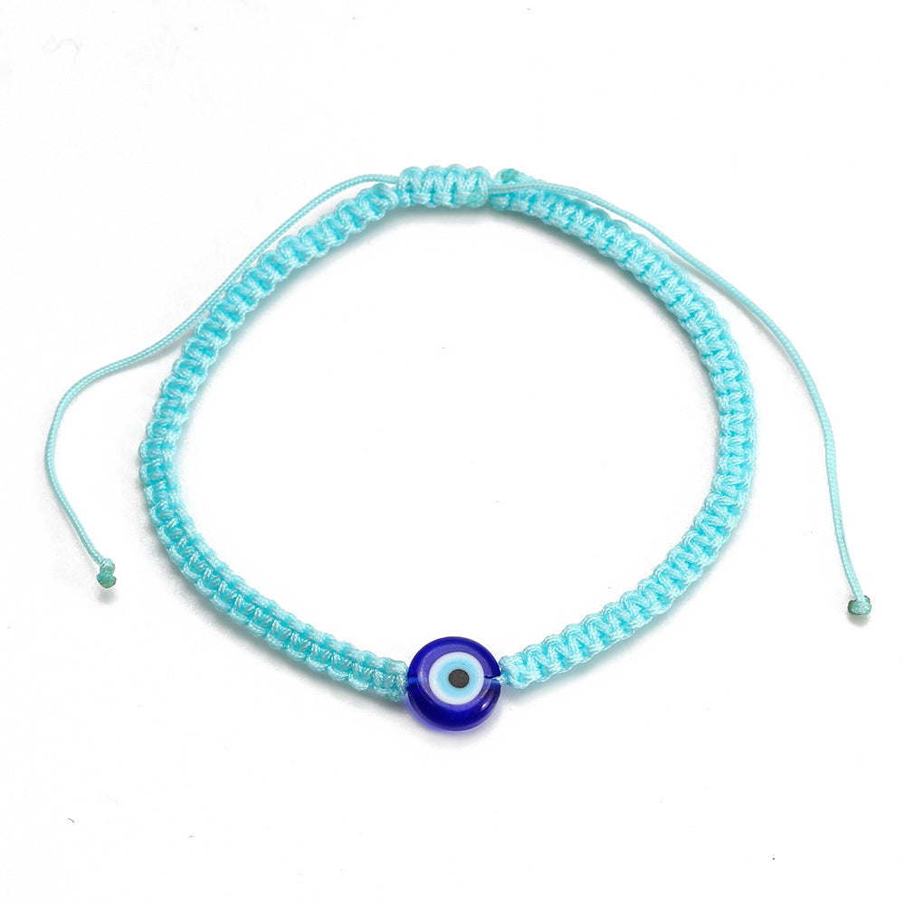 Fashion Evil Eye Braided Unisex Bracelet