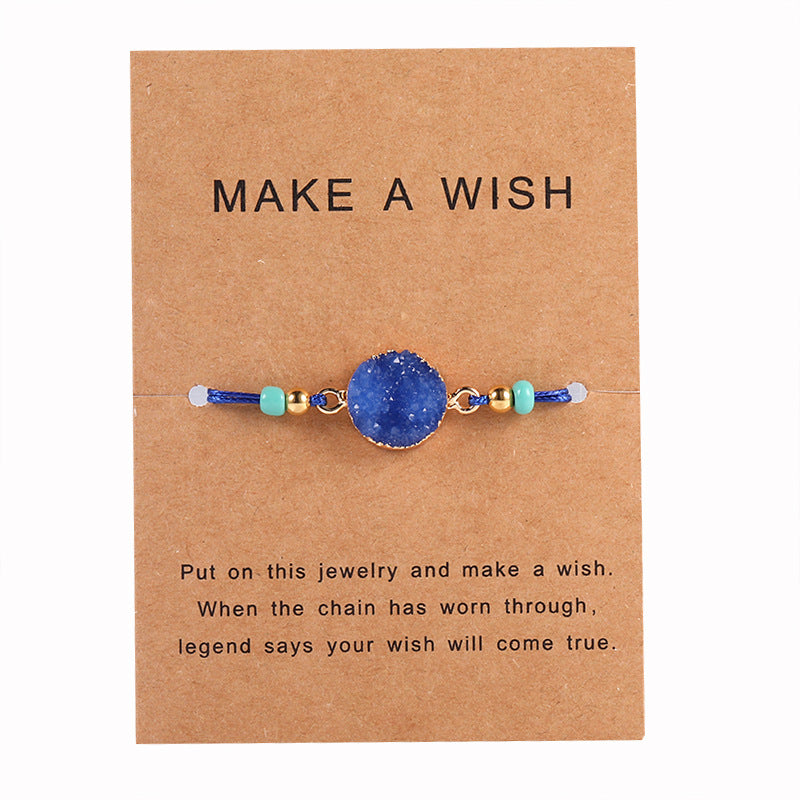 Geometric Resin Rope Unisex Friendship Bracelet
