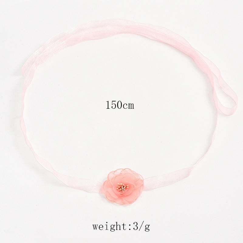 Original Design Floral Alloy Women's Choker Necklace