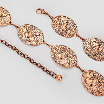 Vintage Punk Animal Alloy Unisex Chain Belt