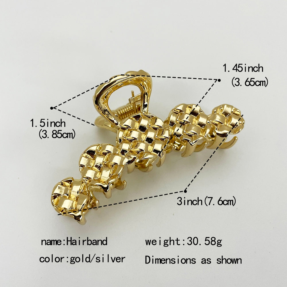 Women's Minimalist Alloy Hair Claw Clip
