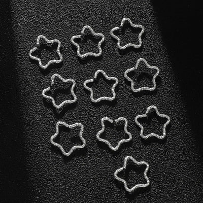 Women's Metal Hollow Out Hair Buckle & Star Love Hair Accessories Set