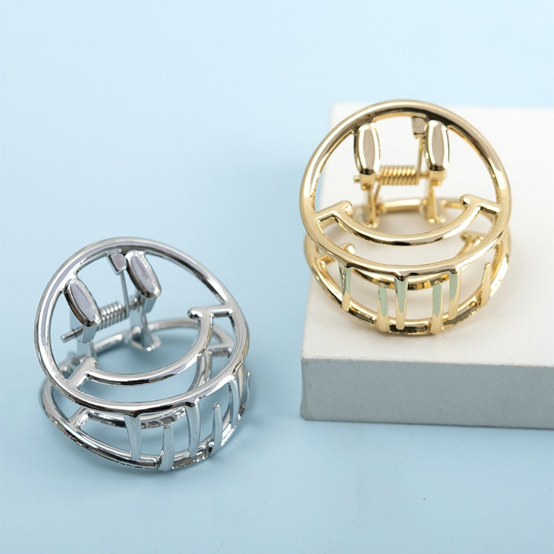 Women's Geometric Metal Hair Clip for Ponytail and Updo