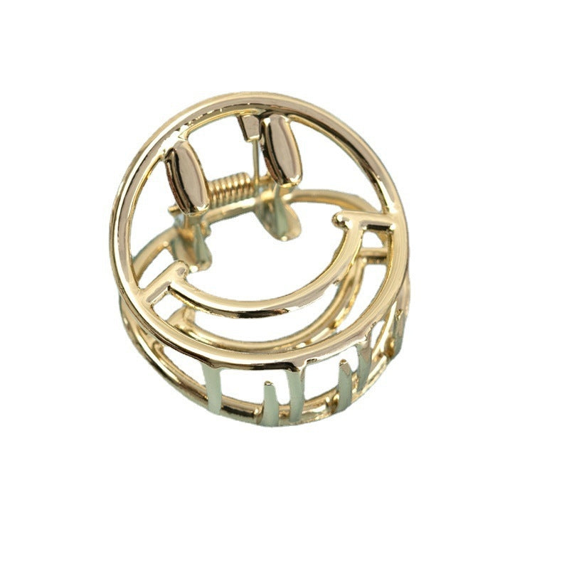 Women's Geometric Metal Hair Clip for Ponytail and Updo