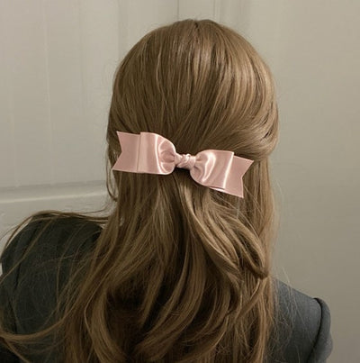 Women's Vintage Bow Knot Hair Clip - 2024 French Princess Style
