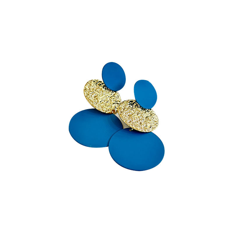 1 Pair Minimalist Geometric Alloy Plated Women's Drop Earrings