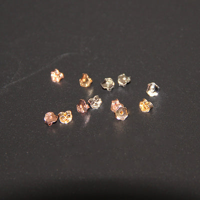 1 Pair Minimalist Wave Design Sterling Silver Ear Studs