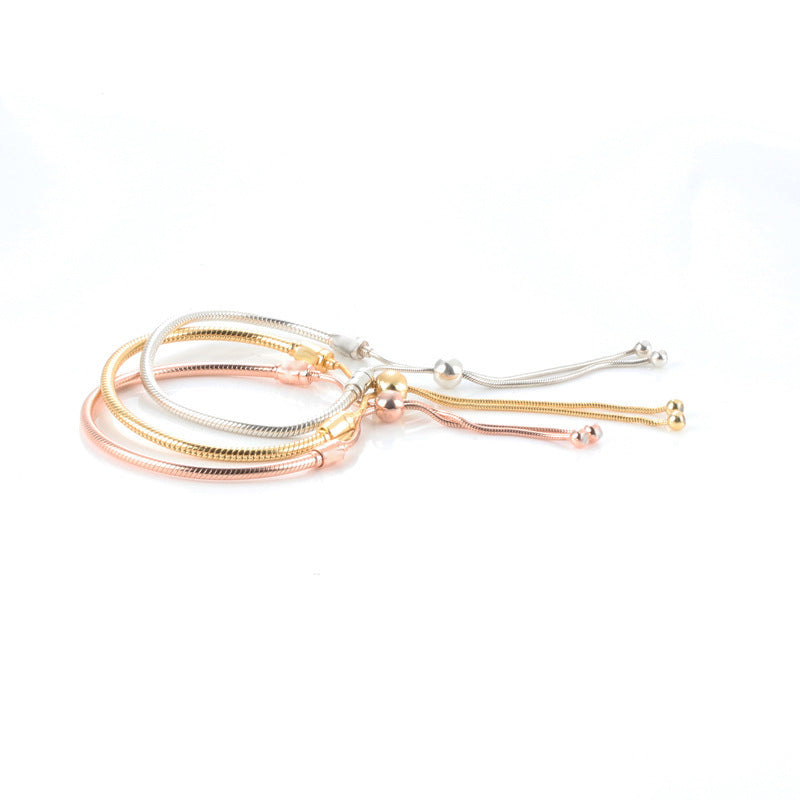 Fashion Adjustable Unisex Snake Chain Bracelet