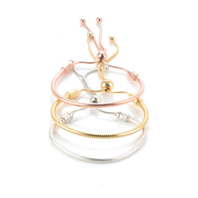 Fashion Adjustable Unisex Snake Chain Bracelet