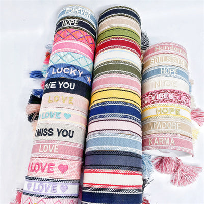 Retro Bohemian Heart Shape Rope Braid Women's Bracelet